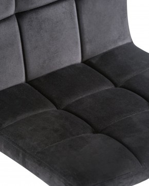 Стул барный DOBRIN DOMINIC, черный велюр (MJ9-101) в Режи - rezh.ok-mebel.com | фото 7