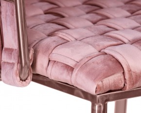 Стул барный DOBRIN EMMA ROSE GOLD, розовый велюр (VF-10) в Режи - rezh.ok-mebel.com | фото 7