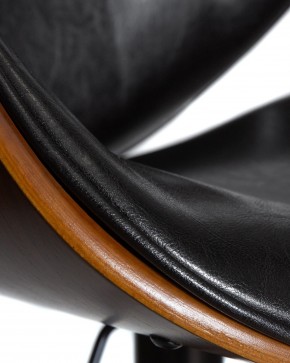Стул барный DOBRIN JACK BLACK, цвет черный глянец PU ABD 002 в Режи - rezh.ok-mebel.com | фото 9