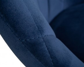 Стул барный DOBRIN LOGAN BLACK, синий велюр (MJ9-117) в Режи - rezh.ok-mebel.com | фото 10