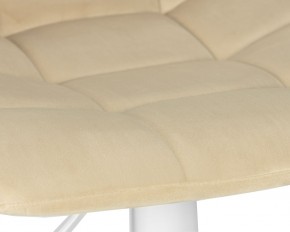 Стул барный DOBRIN TAILOR WHITE, бежевый велюр (MJ9-10) в Режи - rezh.ok-mebel.com | фото 7