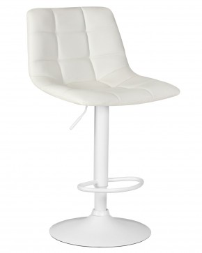 Стул барный DOBRIN TAILOR WHITE, белый PU в Режи - rezh.ok-mebel.com | фото