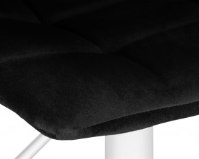 Стул барный DOBRIN TAILOR WHITE, черный велюр (MJ9-101) в Режи - rezh.ok-mebel.com | фото 7