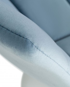 Стул барный DOBRIN TAILOR WHITE, пудрово-голубой велюр (MJ9-74) в Режи - rezh.ok-mebel.com | фото 10