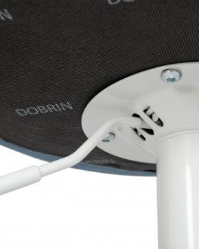 Стул барный DOBRIN TAILOR WHITE, пудрово-голубой велюр (MJ9-74) в Режи - rezh.ok-mebel.com | фото 7