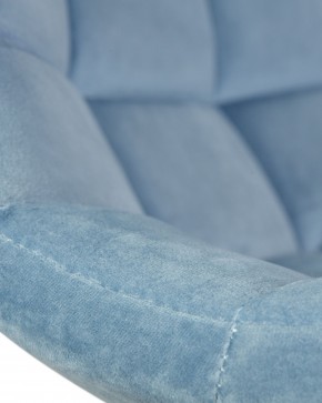 Стул барный DOBRIN TAILOR WHITE, пудрово-голубой велюр (MJ9-74) в Режи - rezh.ok-mebel.com | фото 8