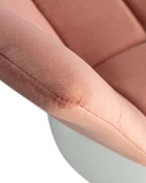 Стул барный DOBRIN TAILOR WHITE, пудрово-розовый велюр (MJ9-32) в Режи - rezh.ok-mebel.com | фото 7