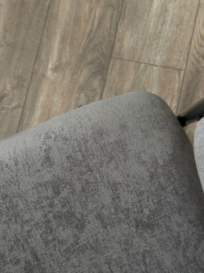 Стул ДИЛЛ, цвет RAIN 17 серый, велюр / черный каркас М-City в Режи - rezh.ok-mebel.com | фото 5