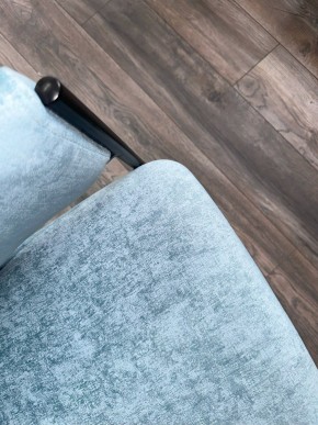 Стул ДИЛЛ, цвет RAIN 7 бриз, велюр / черный каркас М-City в Режи - rezh.ok-mebel.com | фото 4