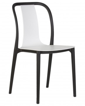 Стул обеденный DOBRIN ADAM, черный/белый в Режи - rezh.ok-mebel.com | фото