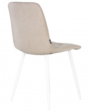 Стул обеденный DOBRIN CHILLY ROMBO, Капучино Simple 05, основание белый в Режи - rezh.ok-mebel.com | фото 4