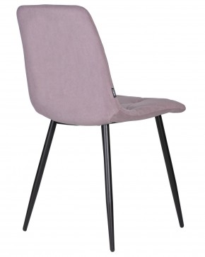 Стул обеденный DOBRIN CHILLY ROMBO, Лавандовый Simple 48, основание черное в Режи - rezh.ok-mebel.com | фото 4