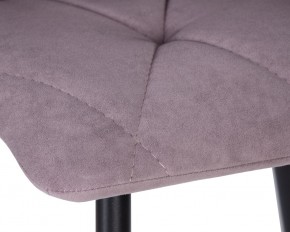 Стул обеденный DOBRIN CHILLY ROMBO, Лавандовый Simple 48, основание черное в Режи - rezh.ok-mebel.com | фото 7