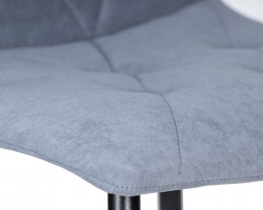 Стул обеденный DOBRIN CHILLY ROMBO, Серо-голубой Simple 26, основание черное в Режи - rezh.ok-mebel.com | фото 9