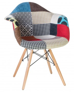 Стул обеденный DOBRIN DAW PATCHWORK, цвет сиденья мозаика в Режи - rezh.ok-mebel.com | фото