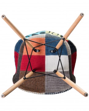 Стул обеденный DOBRIN DAW PATCHWORK, цвет сиденья мозаика в Режи - rezh.ok-mebel.com | фото 7