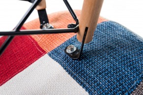 Стул обеденный DOBRIN DAW PATCHWORK, цвет сиденья мозаика в Режи - rezh.ok-mebel.com | фото 8