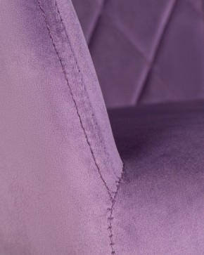Стул обеденный DOBRIN ROBERT, черные матовые ножки, велюр V108-45 Темно-фиолетовый в Режи - rezh.ok-mebel.com | фото 7