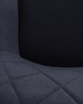 Стул обеденный DOBRIN ROBY, ЭМАЛЬ ЧЕРНЫЙ МУАР велюр Catania Dark Blue в Режи - rezh.ok-mebel.com | фото 11
