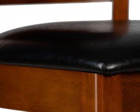 Стул полубарный DOBRIN GARRY COUNTER, шоколад, черный в Режи - rezh.ok-mebel.com | фото 8