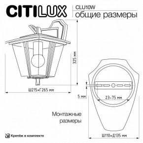 Светильник на штанге Citilux FORTS CLU10W в Режи - rezh.ok-mebel.com | фото 9
