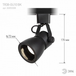 Светильник на штанге Эра  TR38-GU10 BK в Режи - rezh.ok-mebel.com | фото 7