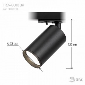 Светильник на штанге Эра  TR39-GU10 BK в Режи - rezh.ok-mebel.com | фото 7