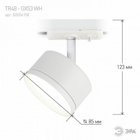 Светильник на штанге Эра  TR48 - GX53 WH в Режи - rezh.ok-mebel.com | фото 4