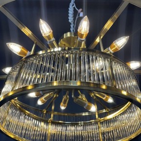 Светильник на штанге Imperiumloft RH Marais Round Chandelier 40,2668 в Режи - rezh.ok-mebel.com | фото 5