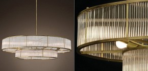 Светильник на штанге Imperiumloft RH Marais Round Chandelier 40,2668 в Режи - rezh.ok-mebel.com | фото 2