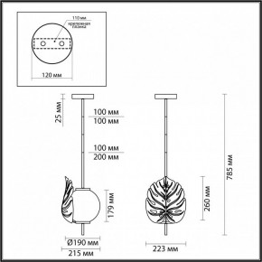 Светильник на штанге Odeon Light Jungle 4864/1 в Режи - rezh.ok-mebel.com | фото 3