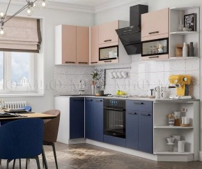 ТЕХНО Кухонный гарнитур угловой 2,7х0,9 м Компоновка №2 в Режи - rezh.ok-mebel.com | фото 4