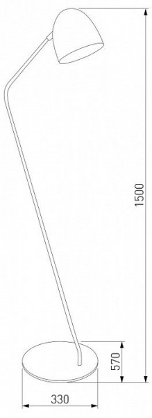 Торшер TK Lighting Soho 5037 Soho Black в Режи - rezh.ok-mebel.com | фото 2