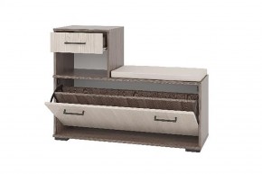 Тумба под обувь ЛИРА (Бодега темный/светлый) в Режи - rezh.ok-mebel.com | фото 2