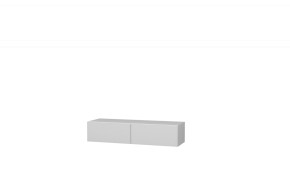 Тумба Подвесная 3 (белый/белый /белый лакобель) в Режи - rezh.ok-mebel.com | фото 2