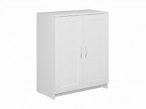 Тумба СИРИУС двухдверная, цвет белый в Режи - rezh.ok-mebel.com | фото