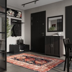 Тумба СИРИУС двухдверная, цвет Дуб Венге в Режи - rezh.ok-mebel.com | фото 4