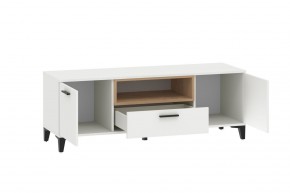 Тумба ТВА НМ 013.43 "Bergen" (Белый/Дуб бунратти) в Режи - rezh.ok-mebel.com | фото 2