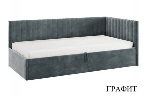 ТВИКС Кровать (тахта) с ПМ 900 (графит) в Режи - rezh.ok-mebel.com | фото