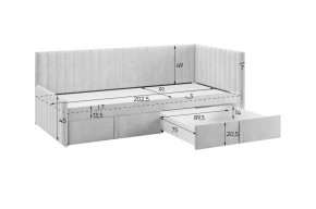 ТВИКС Кровать (тахта) с ящиками 900 в Режи - rezh.ok-mebel.com | фото 3