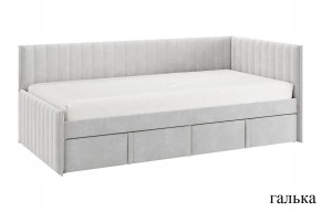 ТВИКС Кровать (тахта) с ящиками 900 (галька) в Режи - rezh.ok-mebel.com | фото