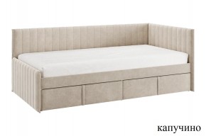 ТВИКС Кровать (тахта) с ящиками 900 (капучино) в Режи - rezh.ok-mebel.com | фото