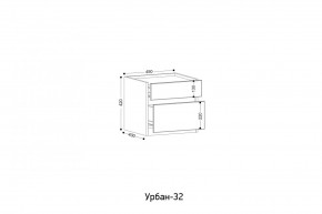УРБАН- 32 Тумба в Режи - rezh.ok-mebel.com | фото 2