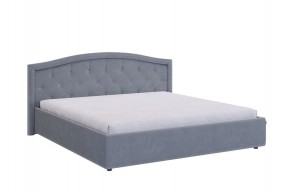ВЕРОНА 2 Кровать 1800 с ПМ (оникс) в Режи - rezh.ok-mebel.com | фото