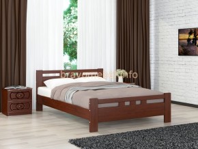 ВЕРОНИКА-2 Кровать из массива 1400  в Режи - rezh.ok-mebel.com | фото 2