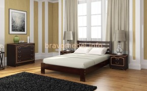 ВЕРОНИКА Кровать из массива 900 в Режи - rezh.ok-mebel.com | фото 4