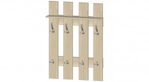 Вешалка 800 (ясень шимо светлый) в Режи - rezh.ok-mebel.com | фото
