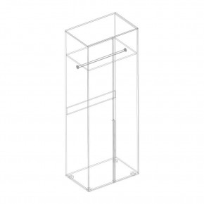 ВИТА Шкаф 2-ств для одежды в Режи - rezh.ok-mebel.com | фото 2
