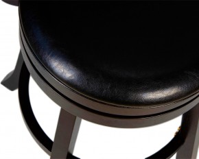 Вращающийся полубарный стул DOBRIN JOHN COUNTER, капучино, черный в Режи - rezh.ok-mebel.com | фото 9
