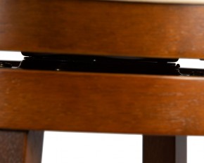Вращающийся полубарный стул DOBRIN WILLIAM COUNTER, шоколад, кремовый в Режи - rezh.ok-mebel.com | фото 12
